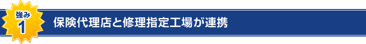 強み1　適切な保険契約のご提案